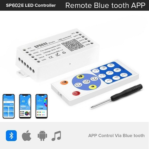 wifi Bluetooth Musik APP Fernbedienung Controller WS2812B SK6812 LED Strip Pixel - Bild 21 von 26
