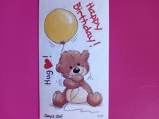 Vintage Suzy  s Zoo Sticker Module - Happy Birthday