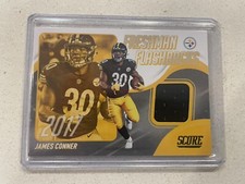 2021 Score James Conner Freshman Flashbacks Jersey/Patch Steelers Cardinals FF11