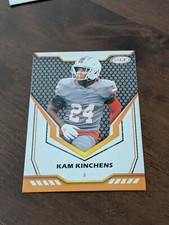 2024 Sage Kam Kinchens RC University Of Miami/Los Angeles Rams card#174 BLACK
