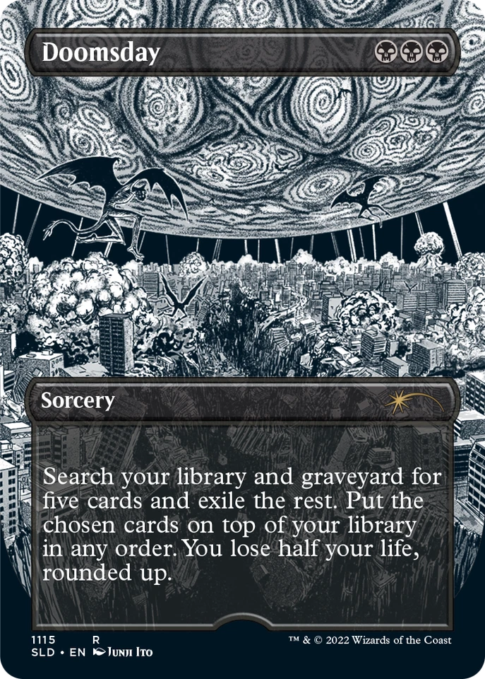 MTG Secret Lair Doomsday #1115 Japanese -SLD Junji Ito [UPick Foil/Reg] JPN NM - Image 3 of 3