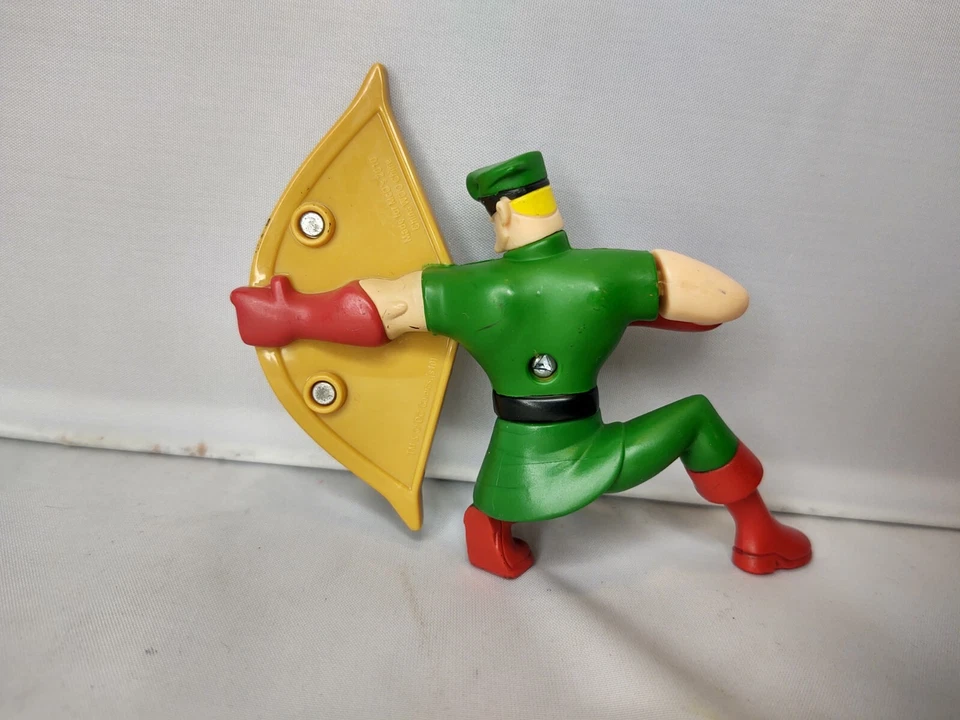 Figura Happy Meal Green Arrow McDonalds Toy 2010 DC Batman Brave and the Bold #7 Foto 4 de 4