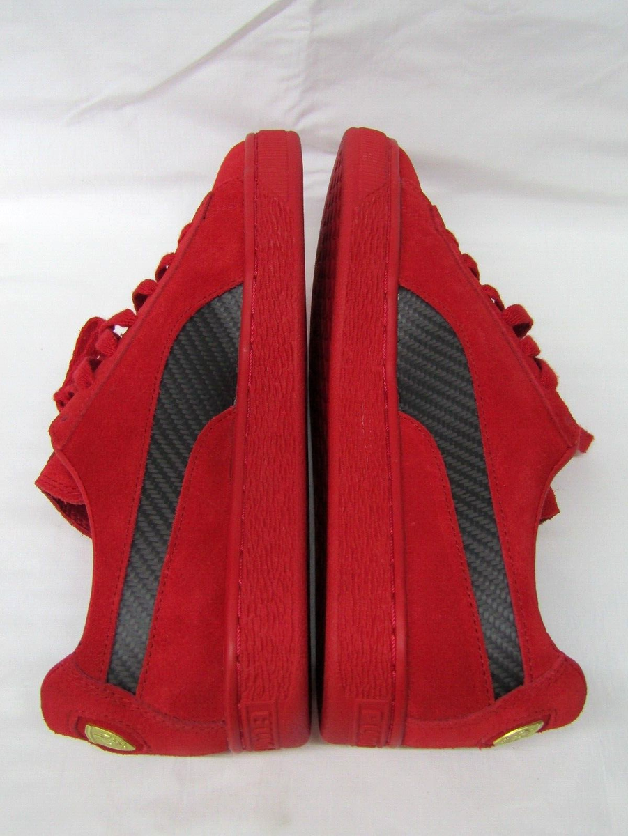 ☆★☆★☆ Puma SF Suede 50 Rosso Corsa Ferrari Racing Red 306134-01 Sneaker