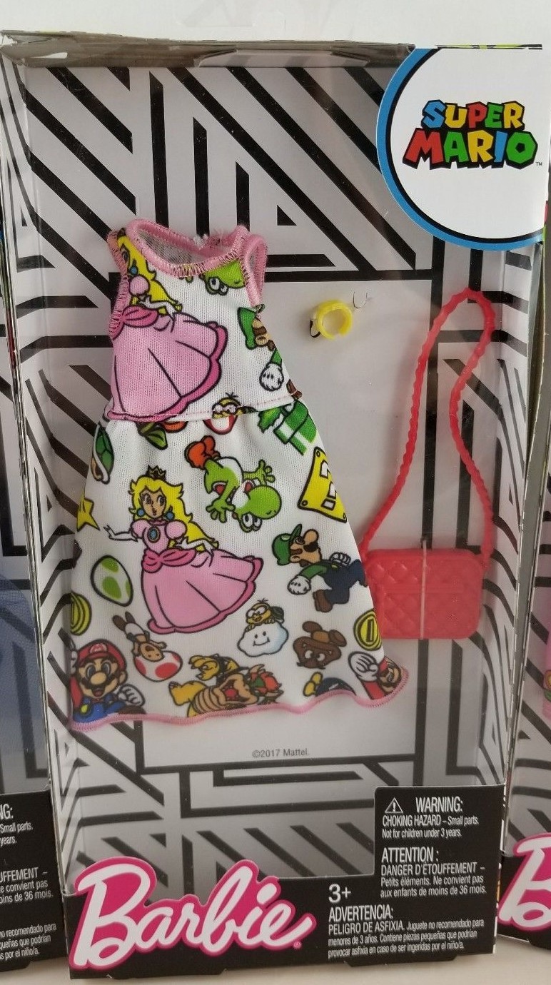 super mario barbie clothes