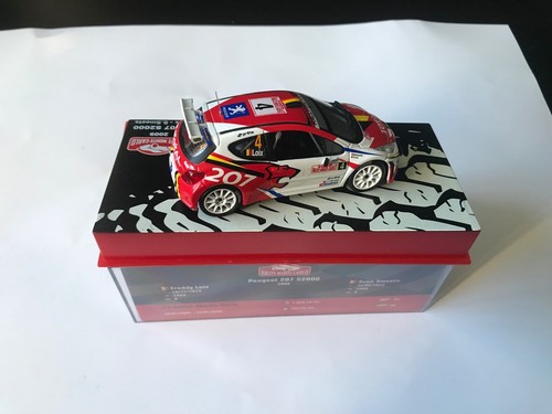 Peugeot 207 S2000 Monte Carlo 2009 F.Loix-S.Smeets 1:43 Altaya Cristinomodels - Picture 4 of 5