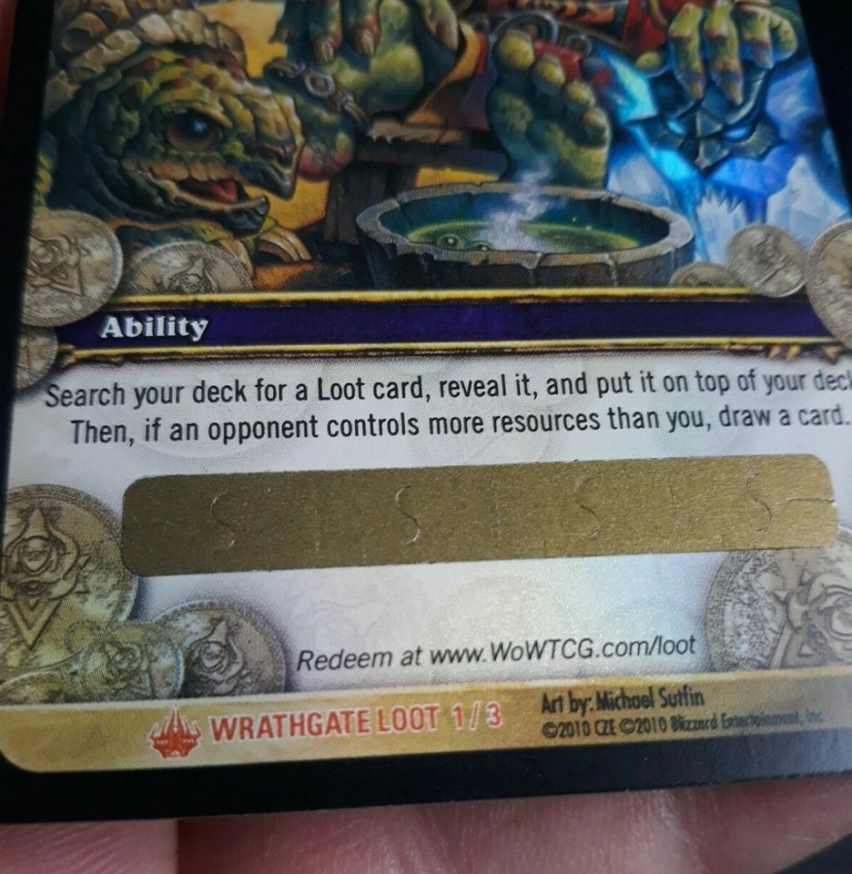 World of Warcraft Loot Card Landro’s Gift (Unscratched) Chance For A Rare Mount - Image 4 of 4