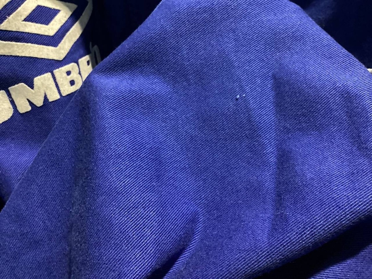 EVERTON 1995 1997 FOOTBALL SOCCER DRILL TOP JACKET UMBRO Sz