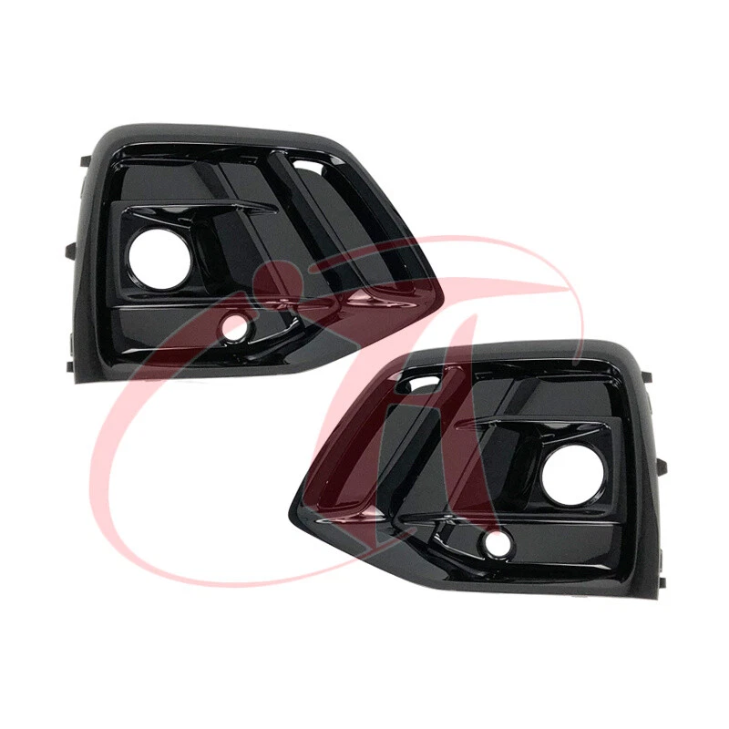 🔥 2PCS Glossy Black Front Bumper Grille Cover For Audi Q5 Sportback 2021-2022 - Изображение 4 из 4