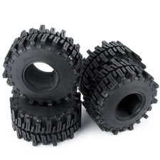 120/125mm Monster truck wheel tires 1.9"/2.2" for 1/10 RC Car Monster Truck 4Pcs