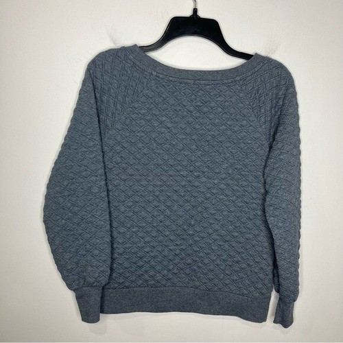Loft blaues Stepp Sweatshirt mittelschwer Gr. XS - Bild 7 von 7