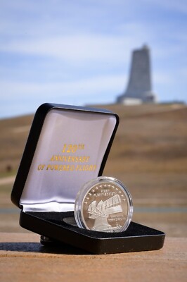 First Flight 120th Silver Anniversary Coin - Wright Brothers Powered Flight