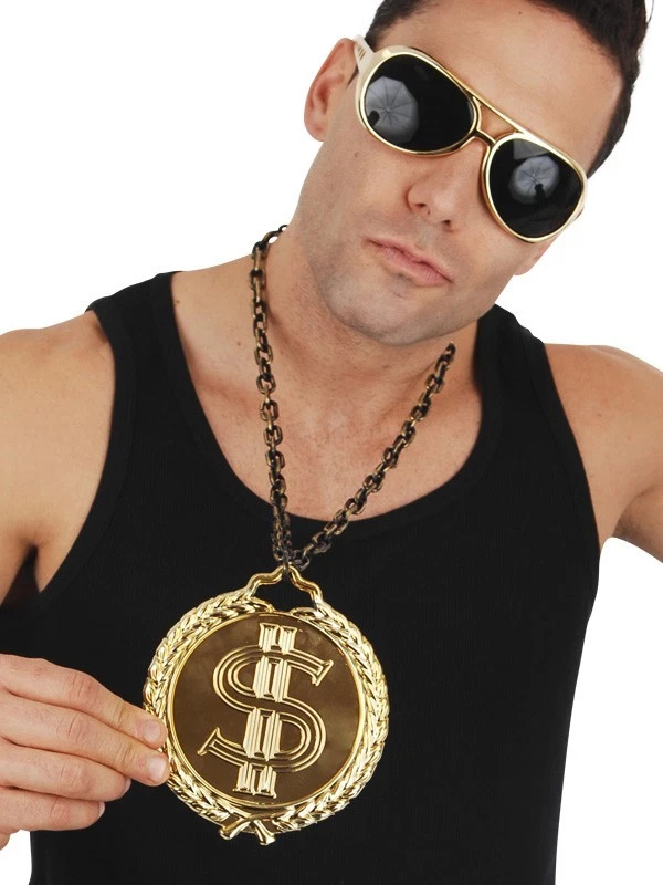 Dollar sign hotsell chain necklace