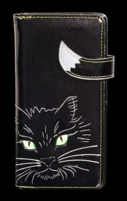 MARKENLOS Cartera con gato - Lucky Cat - Fantasy Monedero Monedero