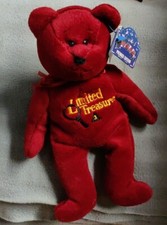 Limited Treasures Premier Edition SHERLOCK BEAR Retired 1998 Plush