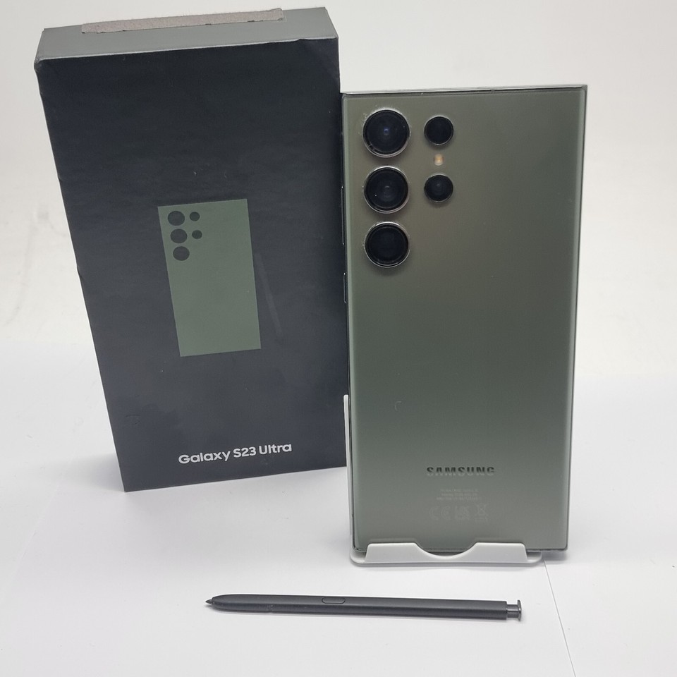 Samsung Galaxy S23 Ultra 512GB Green (Unlocked) Cracked Screen