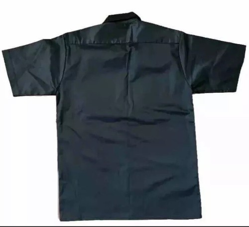 WCC West Coast Choppers Men’s Black Short Sleeve Work Shirt - Picture 3 of 6