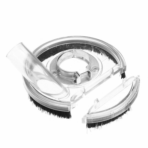 Dust Shroud Kit Dry Grinding Clear Dust Cover for 4 Inch 5 Inch Angle Grinder - Foto 6 di 10