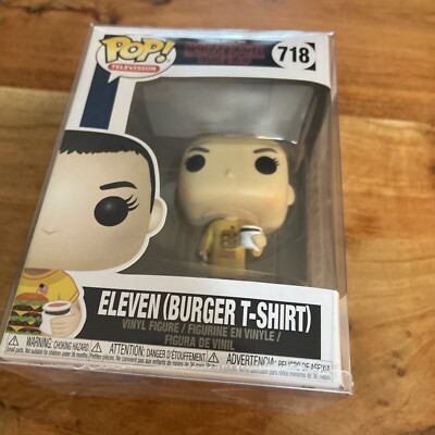 Funko Pop! Stranger Things: Eleven in Burger Tshirt Figur (35057) Protector 718