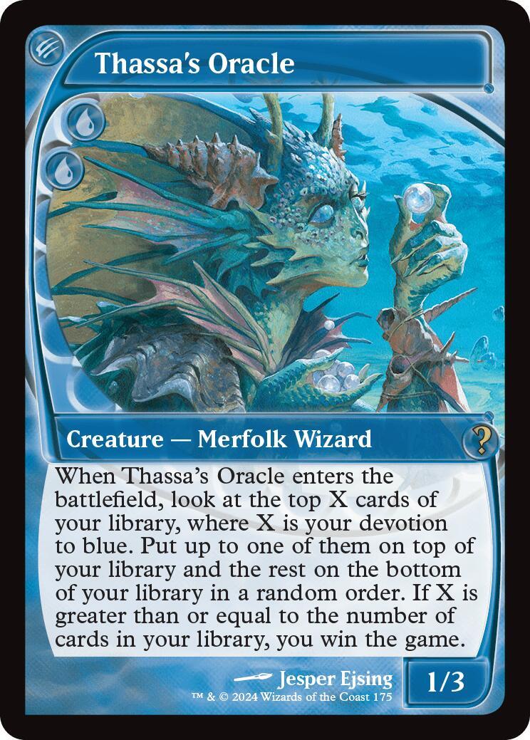 Thassa's Oracle (Future Sight) Mystery Booster 2 Foil for Thassa's Oracle (Future Sight) Mystery Booster 2 Foil for