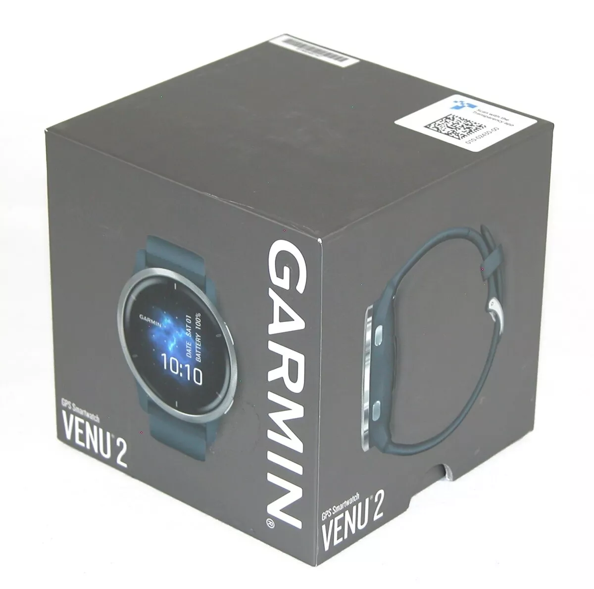 Garmin Venu® 2 Fitness Smartwatch - Blue Granite / Passivated