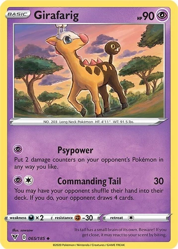 Girafarig 065/185 Swsh04: Vivid Voltage
