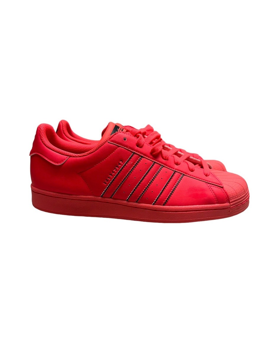 Adidas Superstar Originals Men Sz 11.5 Turbo/Black Shell Toe