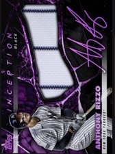 [DIGITAL] Topps Bunt - Anthony Rizzo - Inception Black 23 S1 - Signature Relic