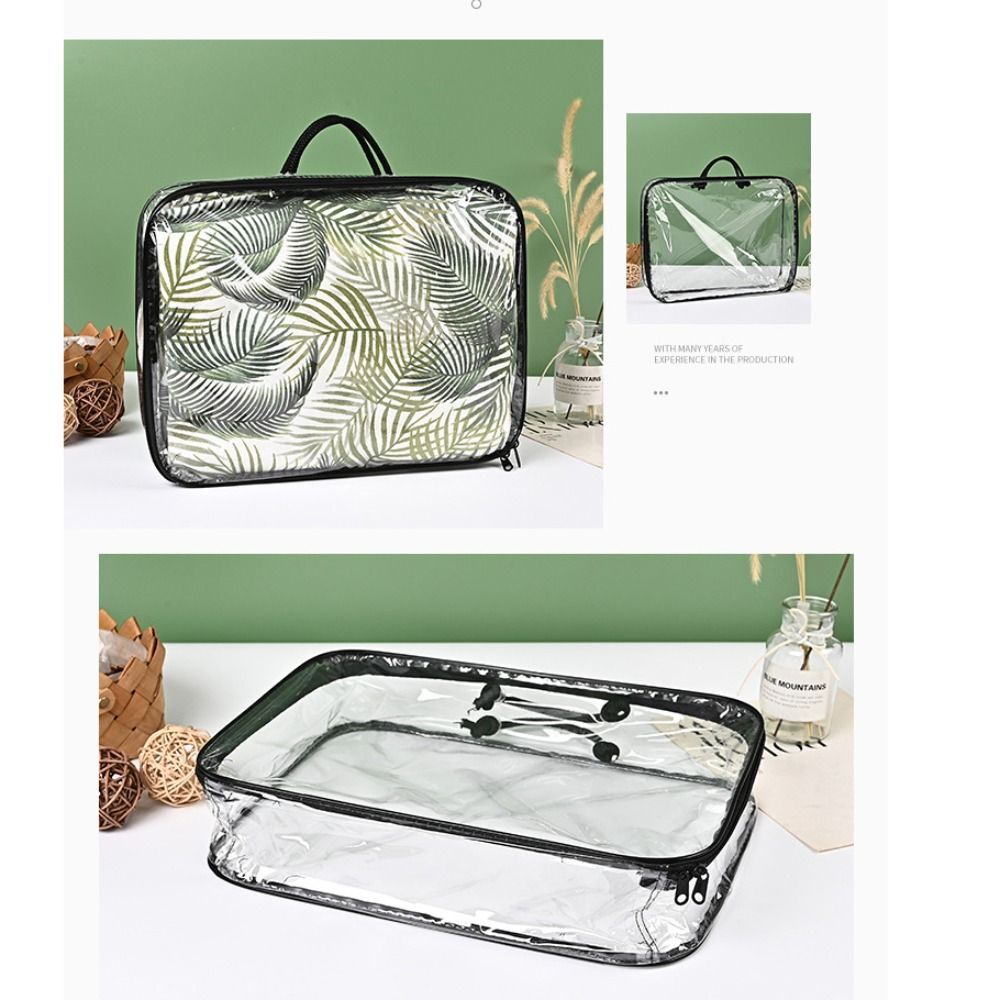 Large Capacity Luggage Bag Clear Quilt Storage Bags Packing Organizer