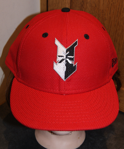 New Era 59Fifty Indianapolis Indians MiLB Red Fitted Hat Size 7 1/2 Minor League