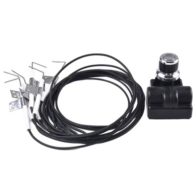 Superior Ignition Performance with 5 Outlets Tact Push Button Ignitor Kit