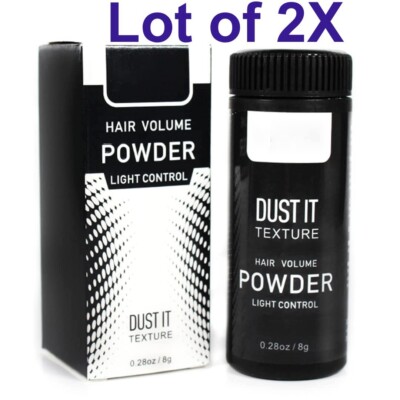Lot 2X New Styling Hair Volume Powder Hair Root Lifting Fluffy Texture .028oz 8g