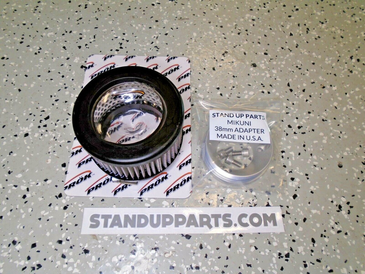Mikuni 38 BN SBN 38 PROK Air Filter Flame Arrestor Kawasaki 440