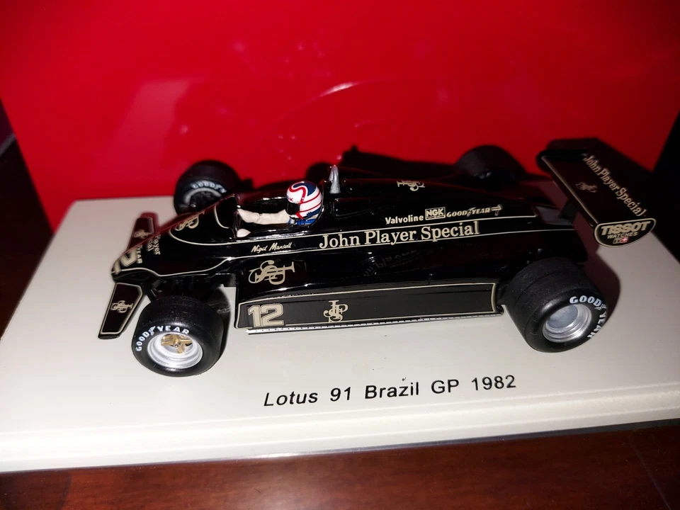 Spark Cod.S5353- Lotus 91 Renault- GP Brasile 1982–N.Mansell - scala 1:43 - Immagine 2 di 2