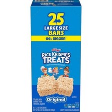 Rice Krispies Treats, 1.3 oz, 25 ct Perfect Snack for the Go