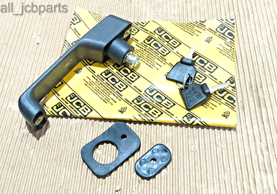 Genuine Jcb Door Handle With 2 Keys (Part No. 123/04067 701/45501