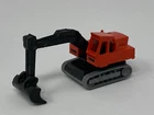 Vintage 1980 MATCHBOX LESNEY SUPERFAST MB32 ATLAS EXCAVATOR Red Thailand NICE