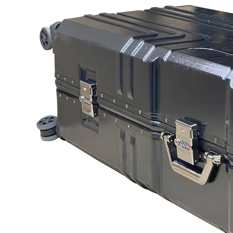 Equipaje de viaje de gran tamaño con asa y ruedas fácil transporte Foto 4 de 4