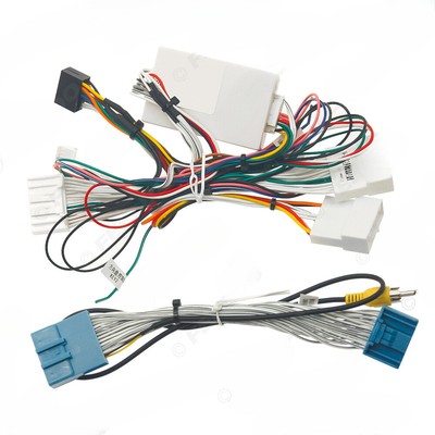 For Lexus NX200 power cord + protocol box 16P audio and video modification cable