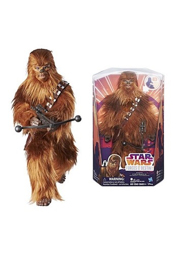 Star Wars Forces of Destiny Roaring Chewbacca Figura Avventura Giocattolo - Suoni e - Foto 10 di 10