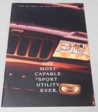 1999 Jeep Grand Cherokee advertising catalog