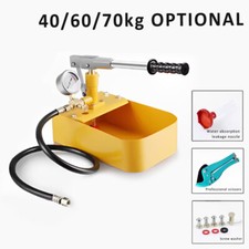 Metal Manual Test Pump 4" PPR Hydraulic Test Pump New Water Pipe Copper Pressure