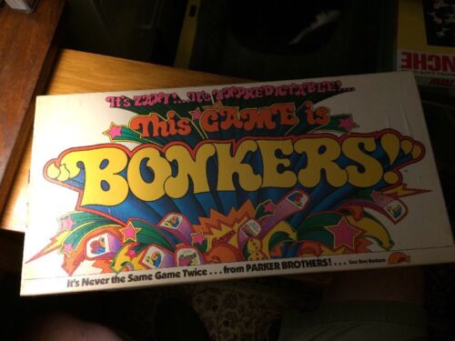 Bonkers Board Game Vintage 1978 Parker Brothers Complete Family game night! - Photo 1 sur 9
