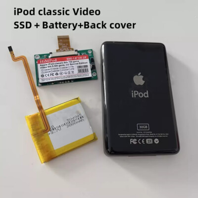 512GB SSD Upgrade KIT with Mega Battery for Apple iPod Classic 7th Generation