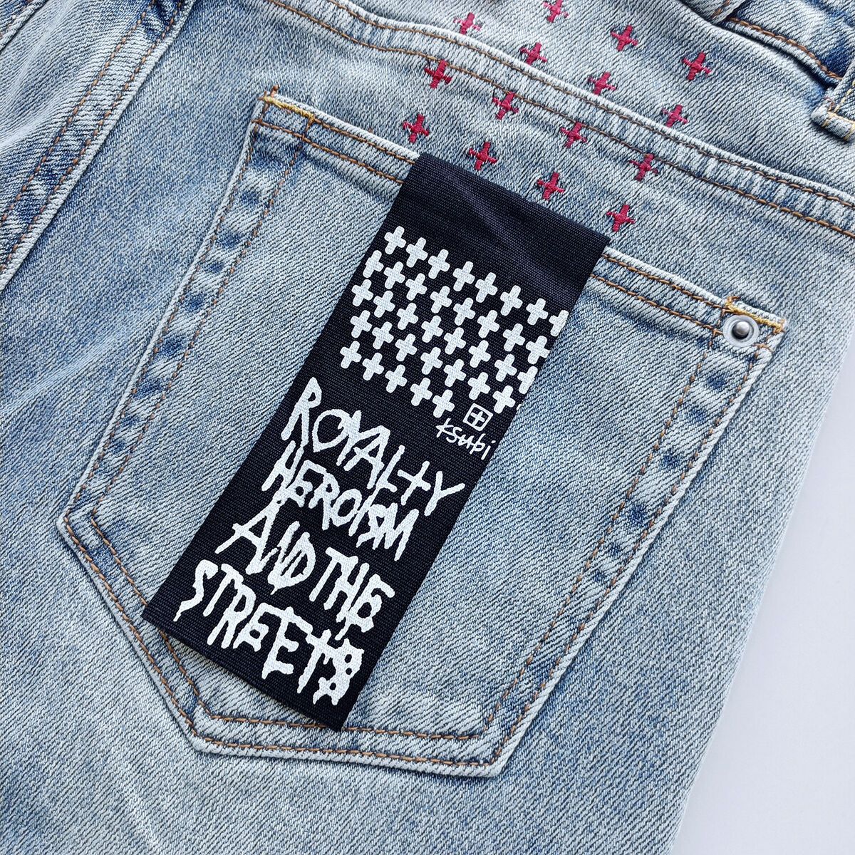 KSUBI jeans trend hip-hop high street men's and women's KSUBI jeans trend hip-hop high street men's and women's