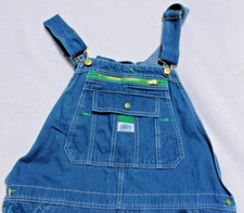 LIBERTY Overalls Men's Size 38 x 32 Denim 100 Cotton Workwear Carpenter Bib