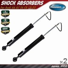 Fit Audi S6 A6 A7 C8 4KA 2019-22 4K0616025G Pair Rear Electric Shock Absorbers