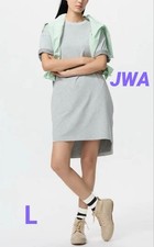 UNIQLO JW Anderson Oversized Bicolor T-Dress L Gray