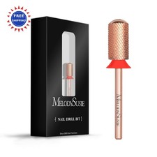 Safety Nail Drill Bits 3/32 Carbide for Manicure Pedicure Cuticle Gel Smooth