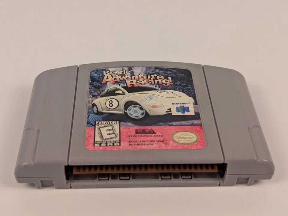 Beetle Adventure Racing (Nintendo 64, 1999) ➡️AUTHENTIC Cartridge Only- Tested - Image 3 of 4