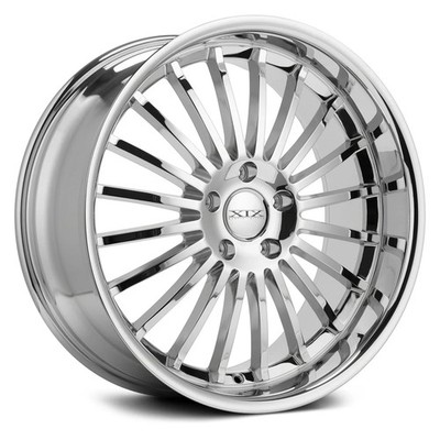 XIX Exotic X59 Wheels 22x9 (35, 5x112, 66.56) Chrome Rims Set of 4